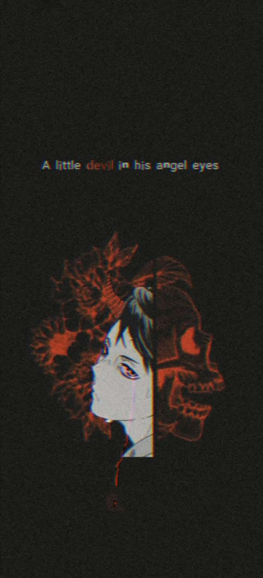 Angel Devil Duality Aesthetic Background
