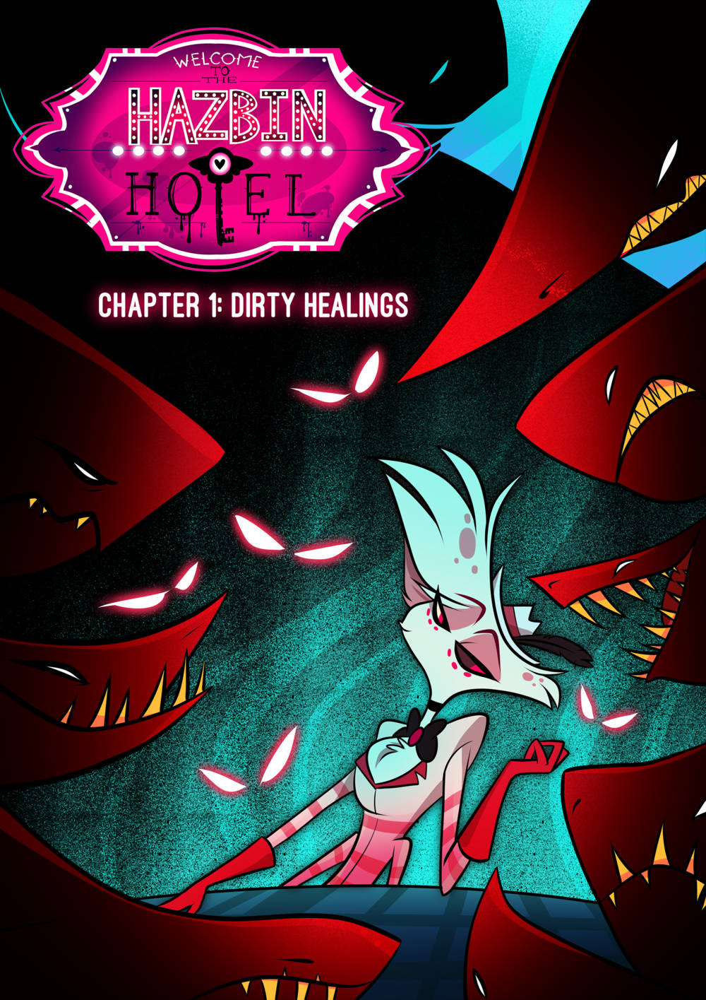 Angel Dust Hosts His Debut At Hazbin Hotel Background