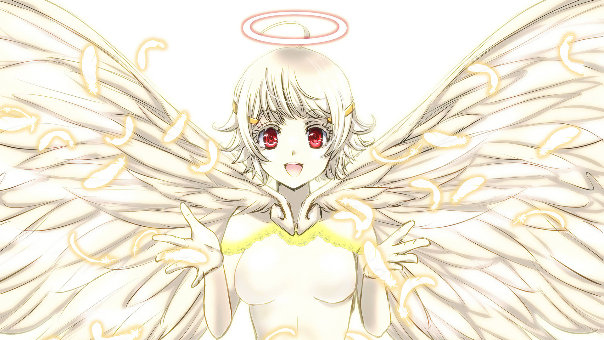 Angel Platinum End Anime Background