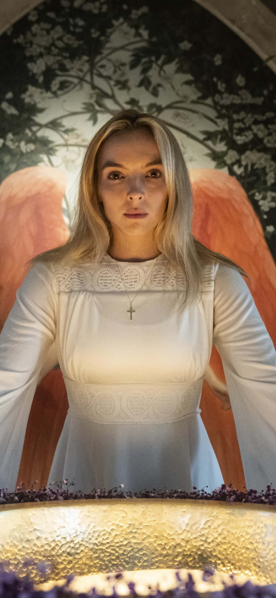 Angel Winged Woman Killing Eve Background