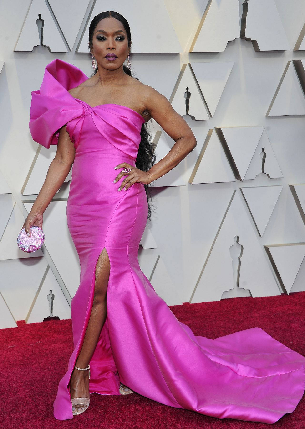 Angela Bassett Oscars Red Carpet