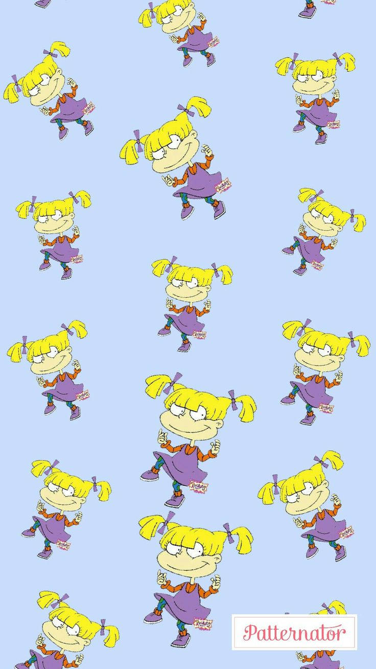Angelica Pickles Blue Background Background