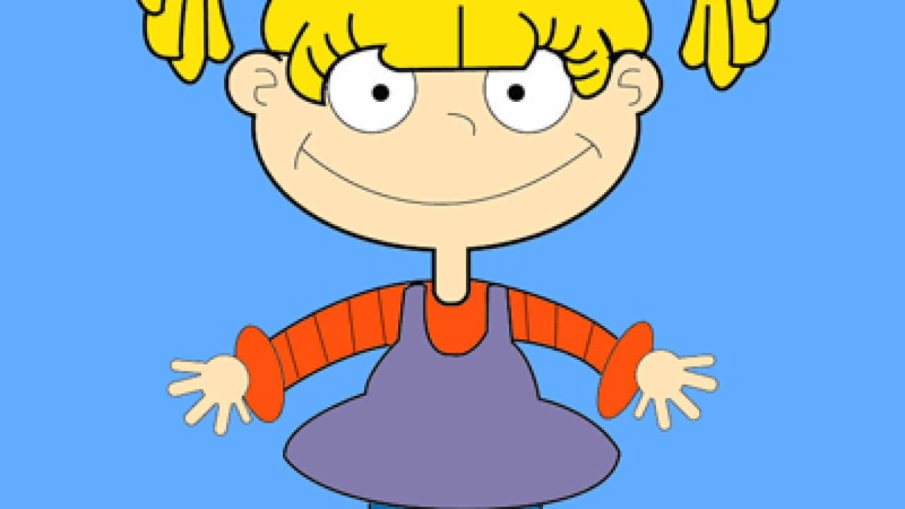 Angelica Pickles Blue Background