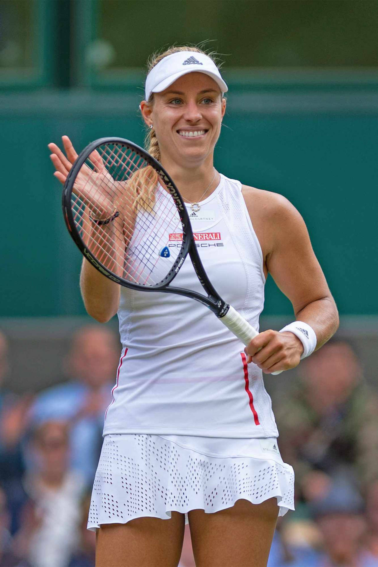 Angelique Kerber And Her Racket