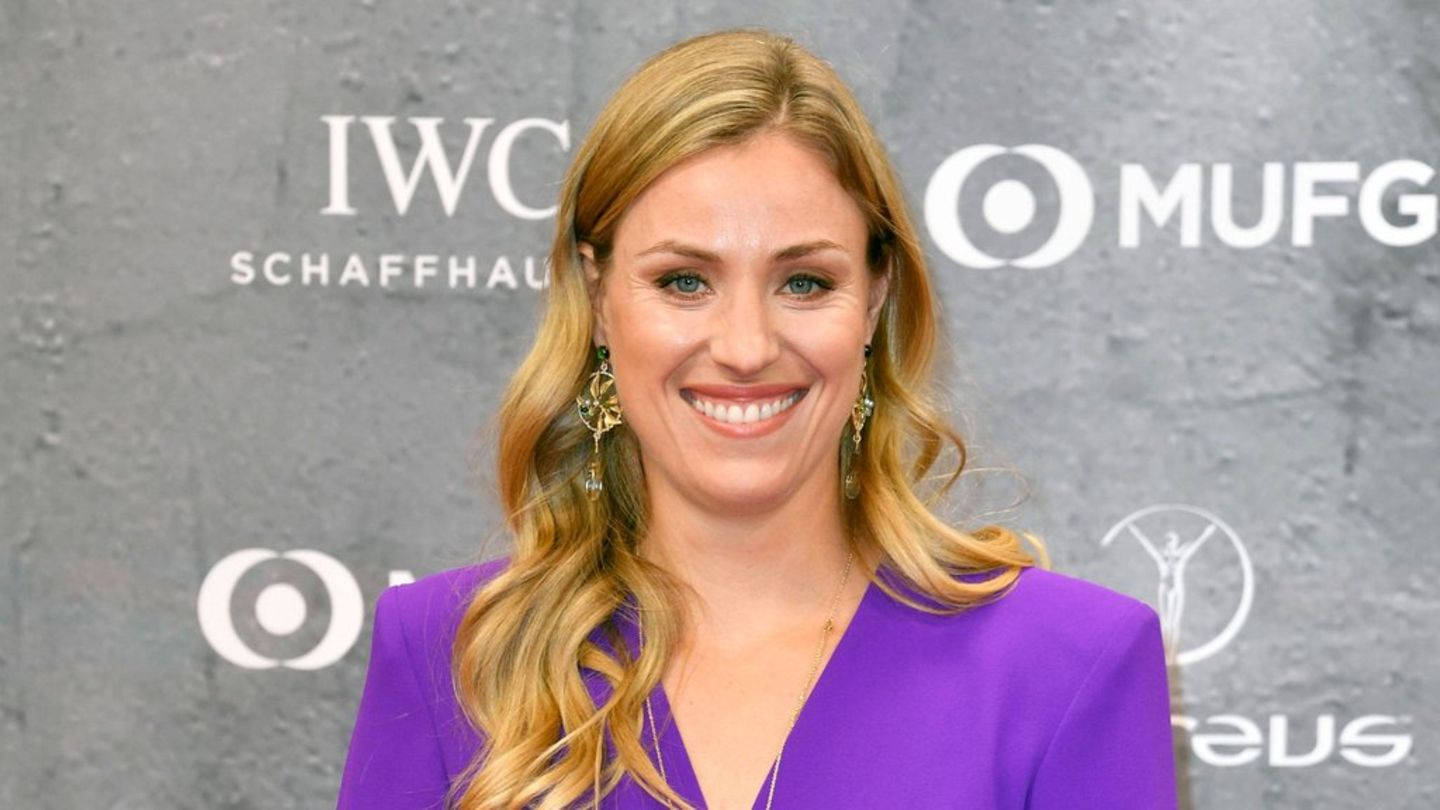 Angelique Kerber During A Sports Award