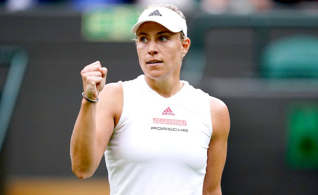 Angelique Kerber With Fist Closed