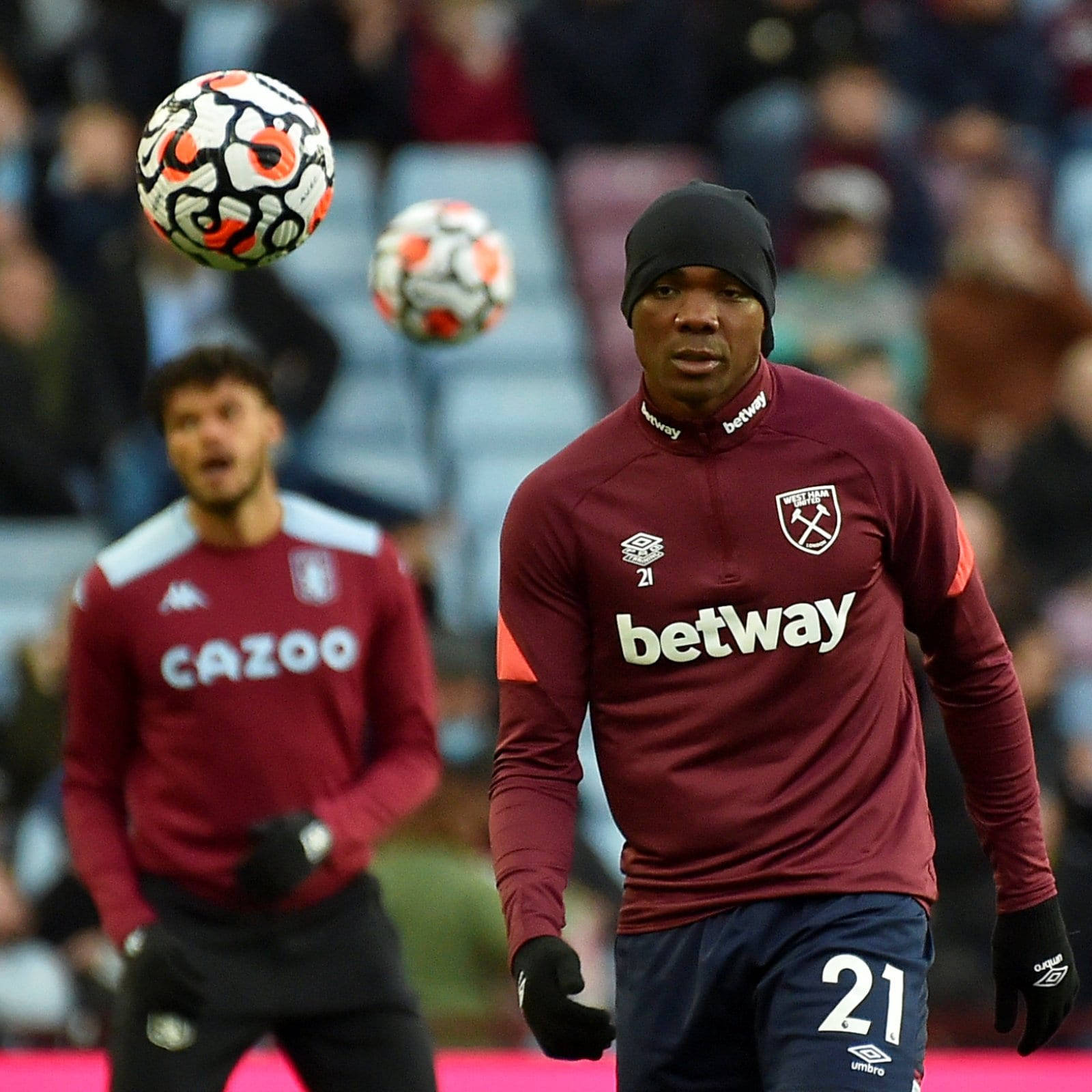 Angelo Ogbonna West Ham Training Session Background