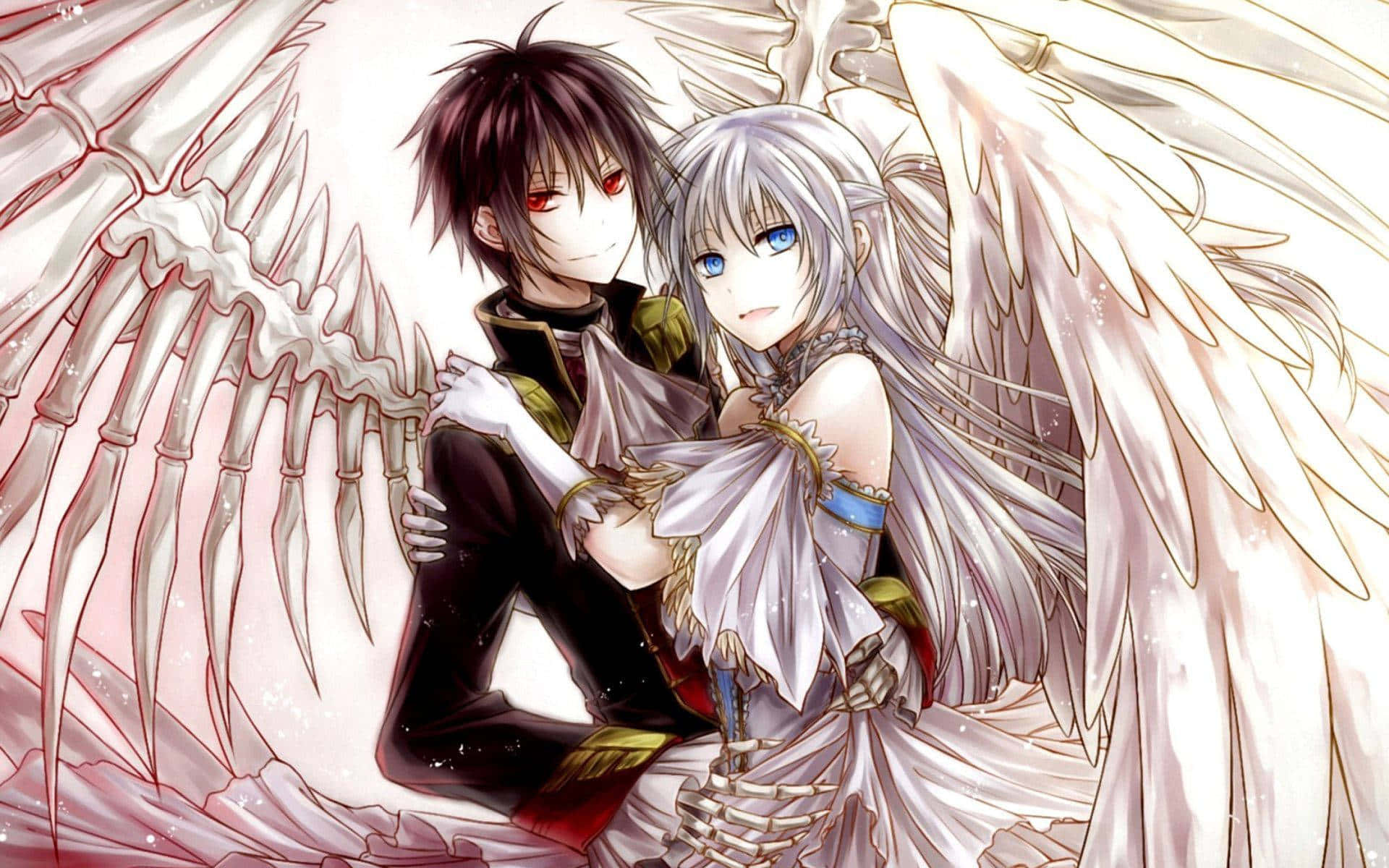 Angels Matching Pfp Anime Background