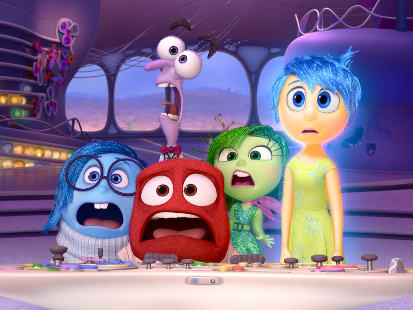 Anger Inside Out Surprised Background