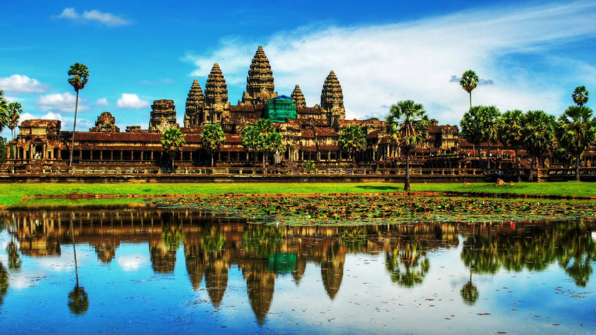 Angkor Wat Thailand Background