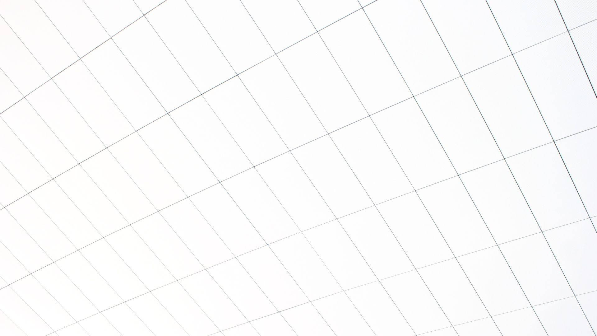 Angled Cool White Ceiling Background