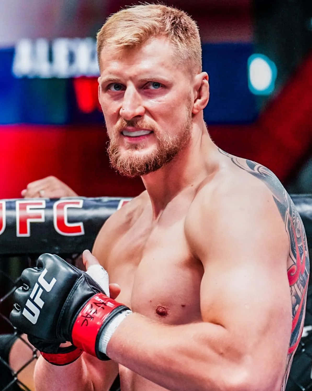 Angry Alexander Volkov