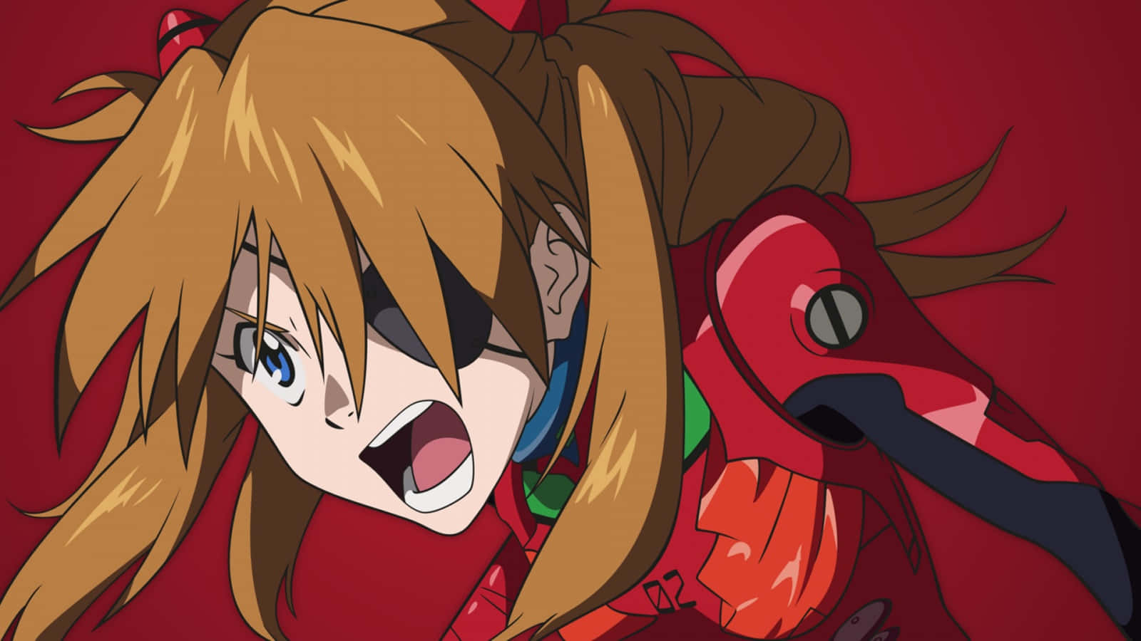 Angry Anime Character Yelling Background