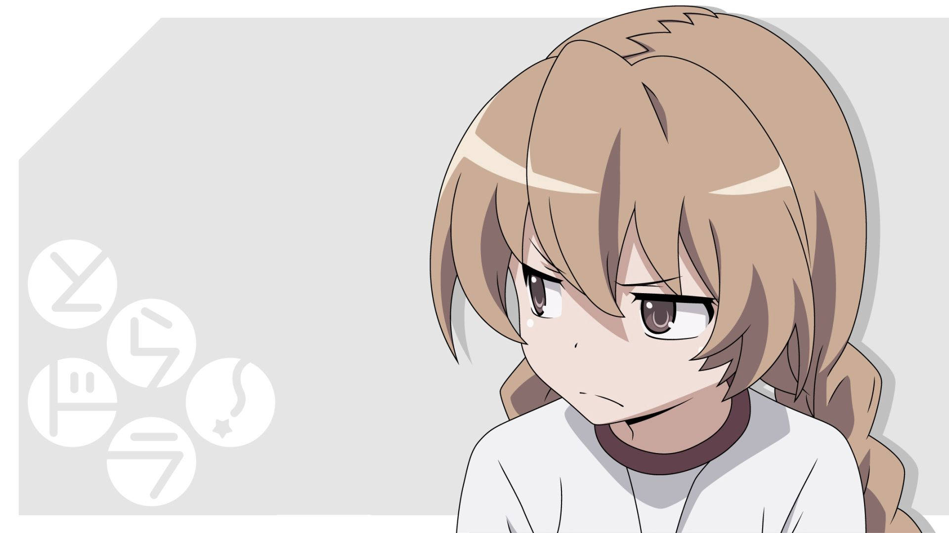 Angry Anime Child Animated Background