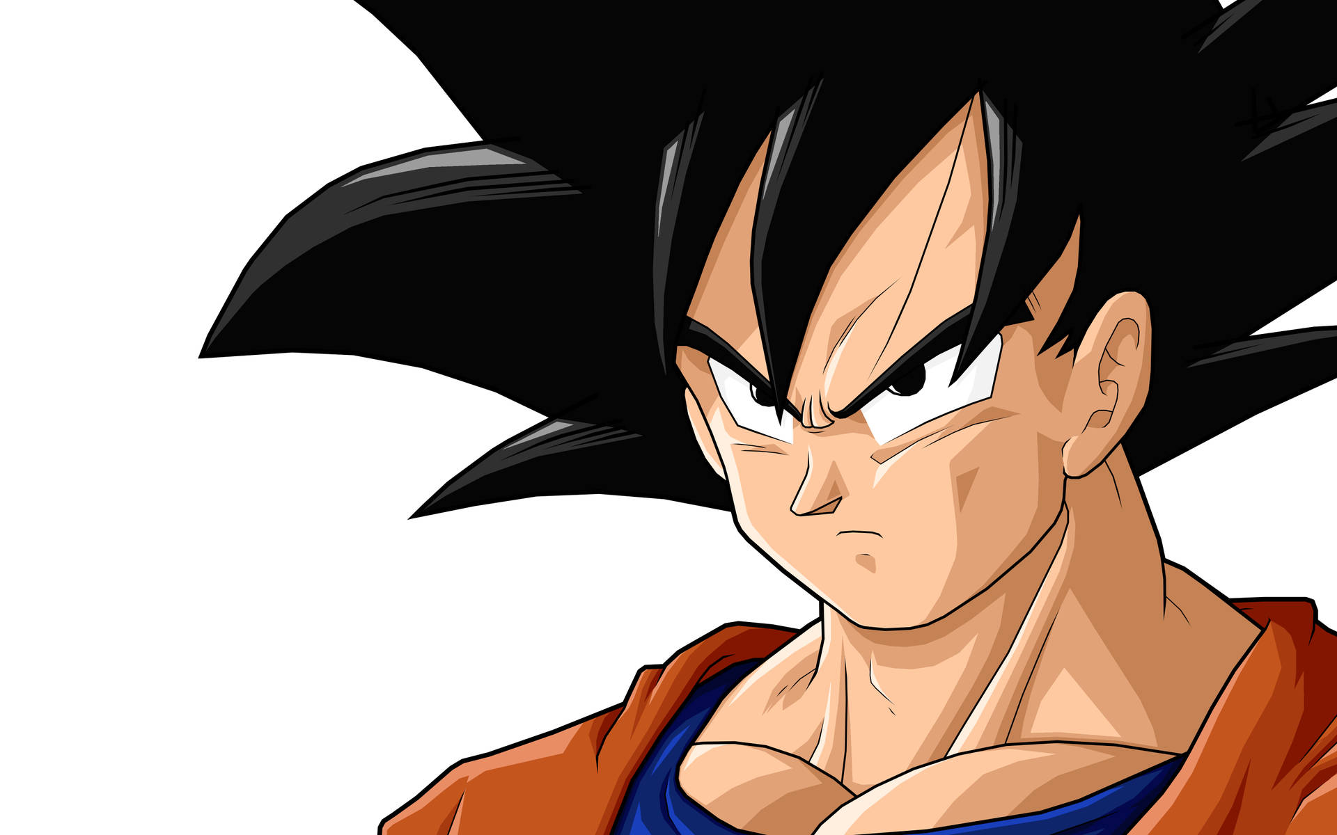 Angry Awesome Goku Background