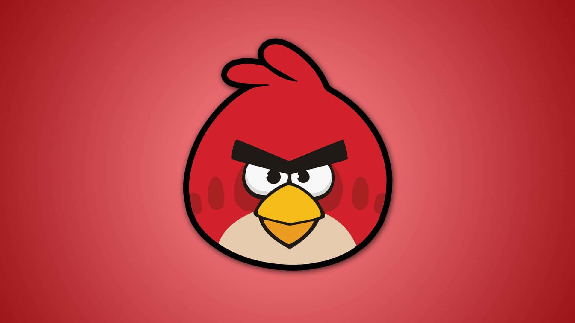 Angry Birds Red Character Icon Background