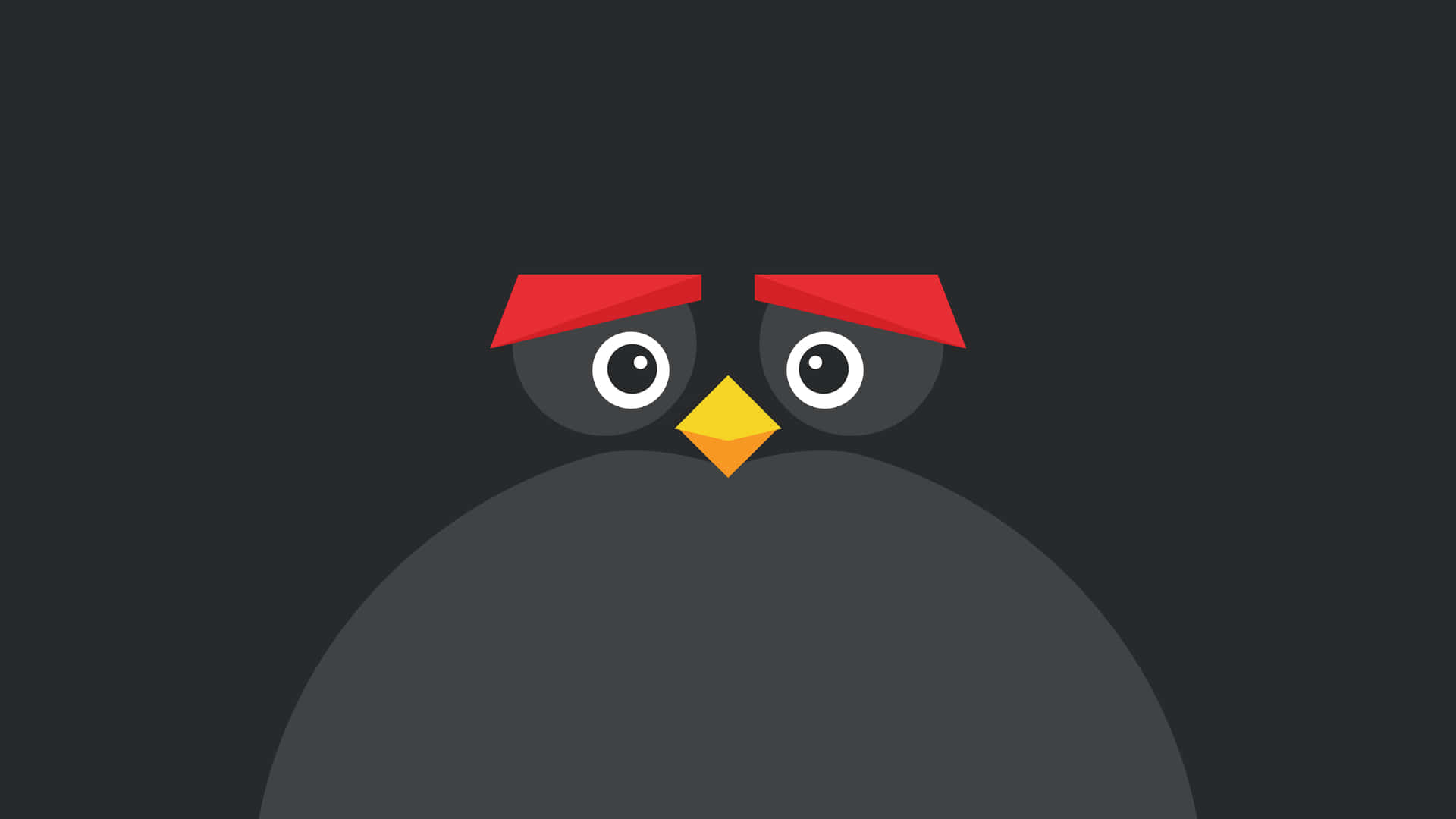 Angry Birds Red Character Icon Background