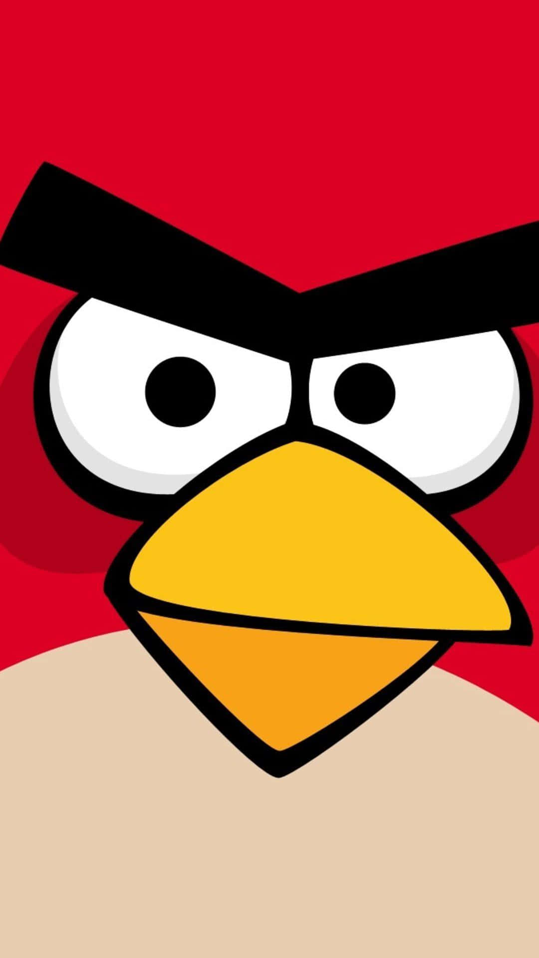 Angry Birds Red Character Background