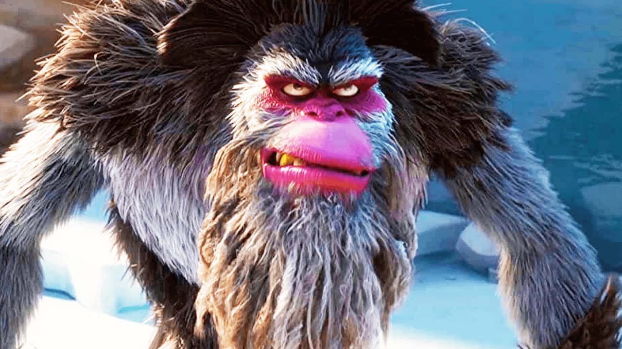 Angry Captain Gutt From Ice Age Continental Drift Background