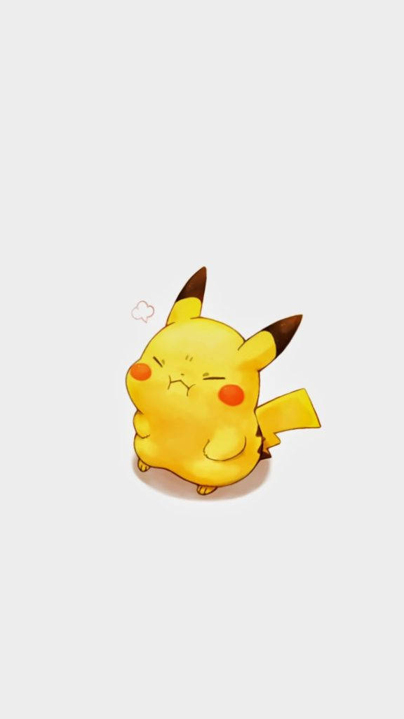 Angry Cute Pikachu Background