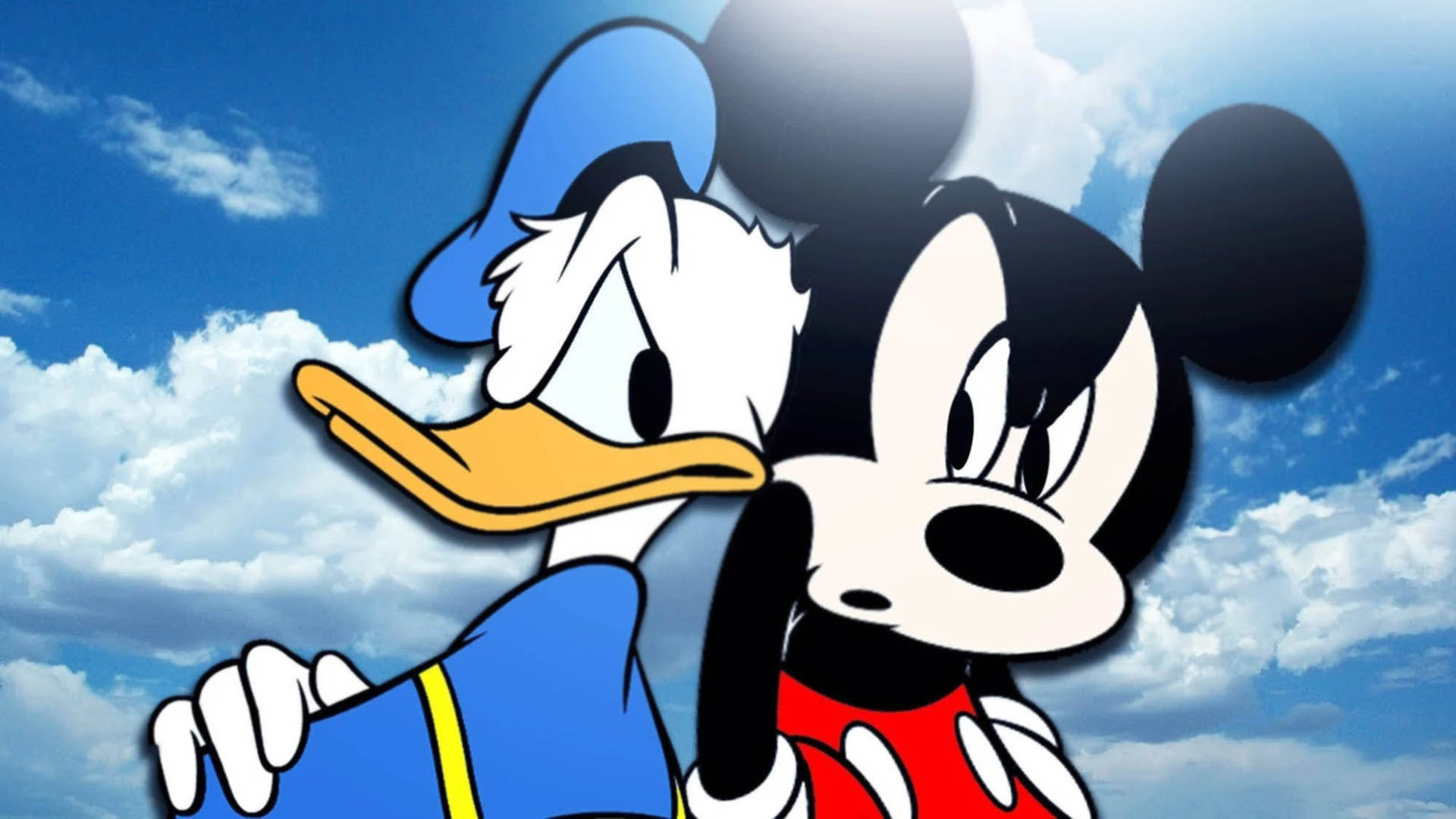 Angry Donald Duck And Mickey