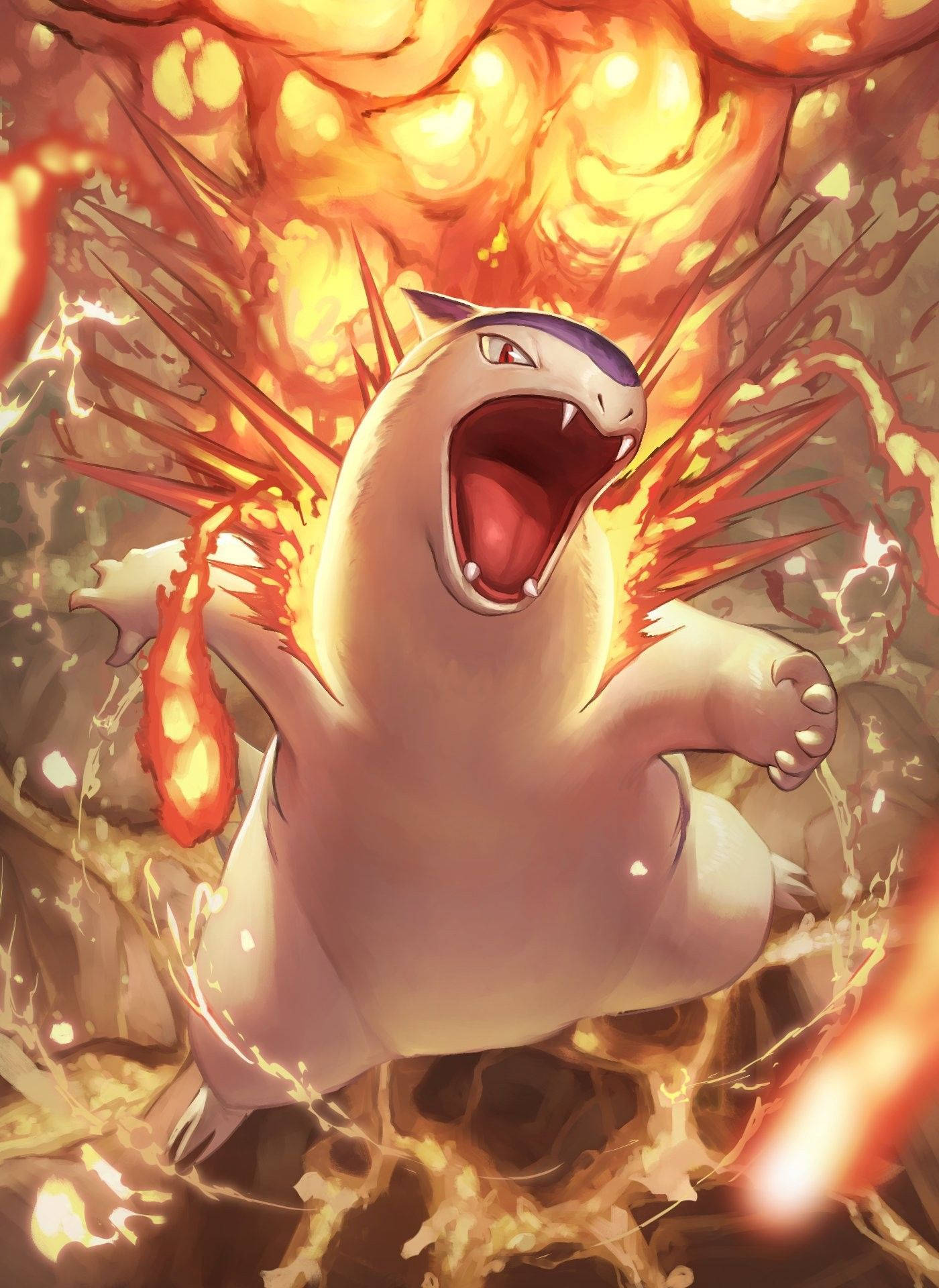 Angry Face Of Typhlosion
