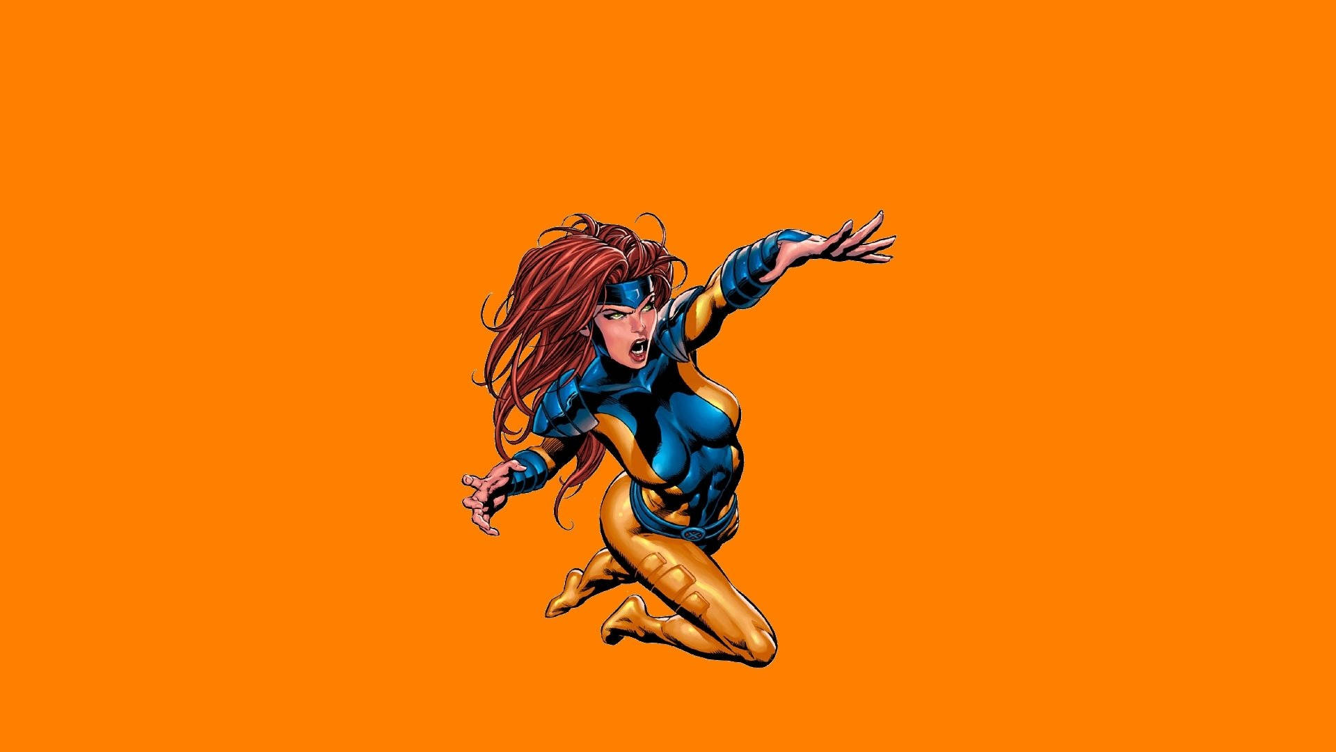 Angry Jean Grey Background
