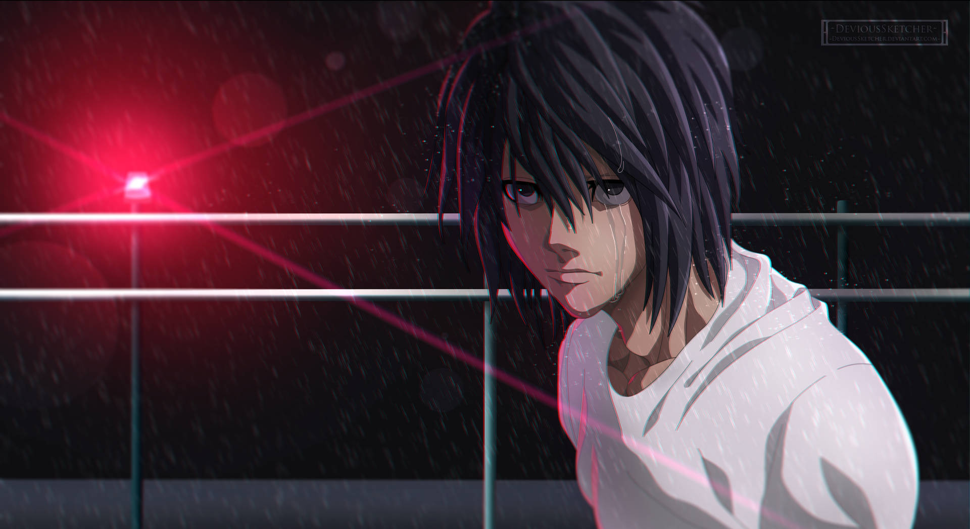 Angry L Lawliet From Death Note