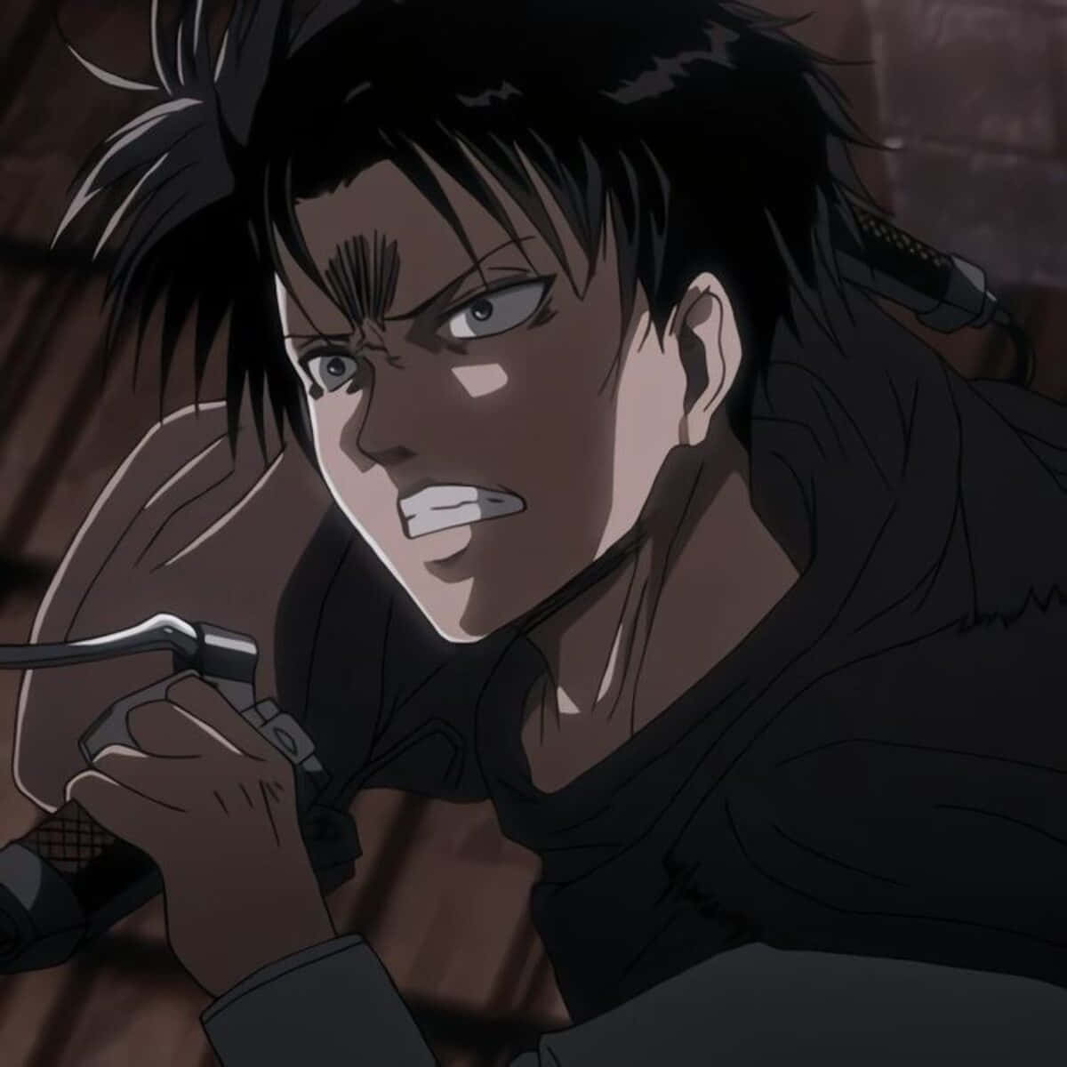 Angry Levi Pfp Background