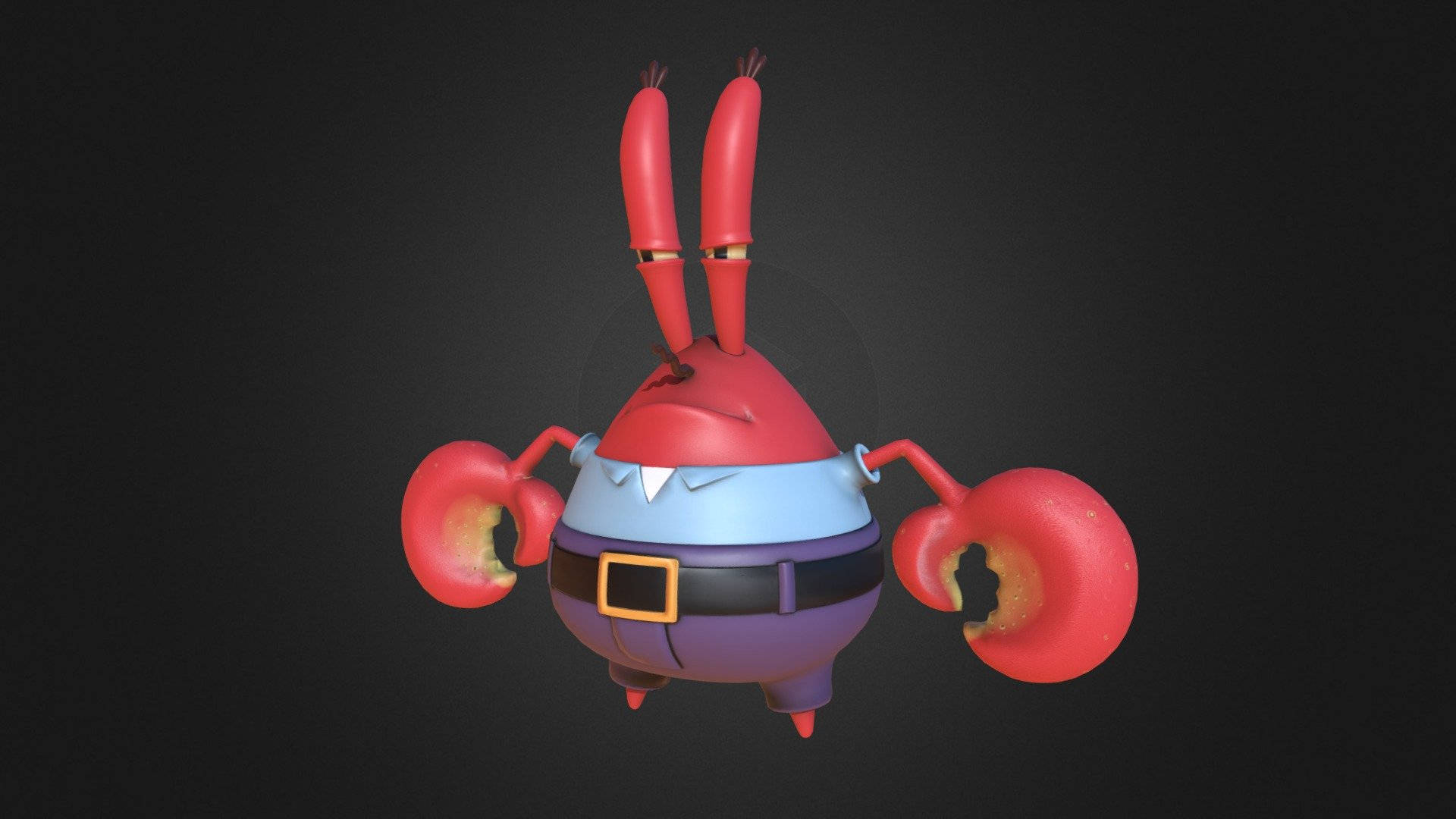 Angry Mr. Krabs Background