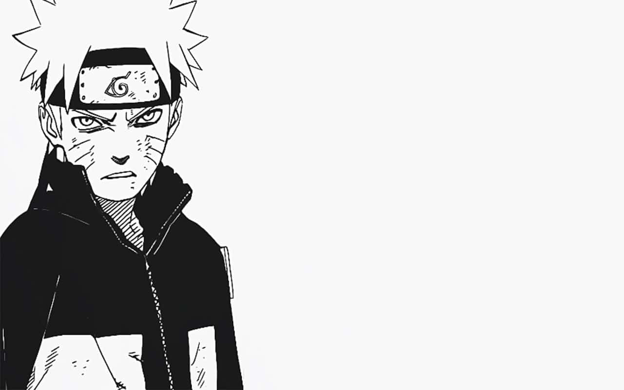 Angry Naruto White Background