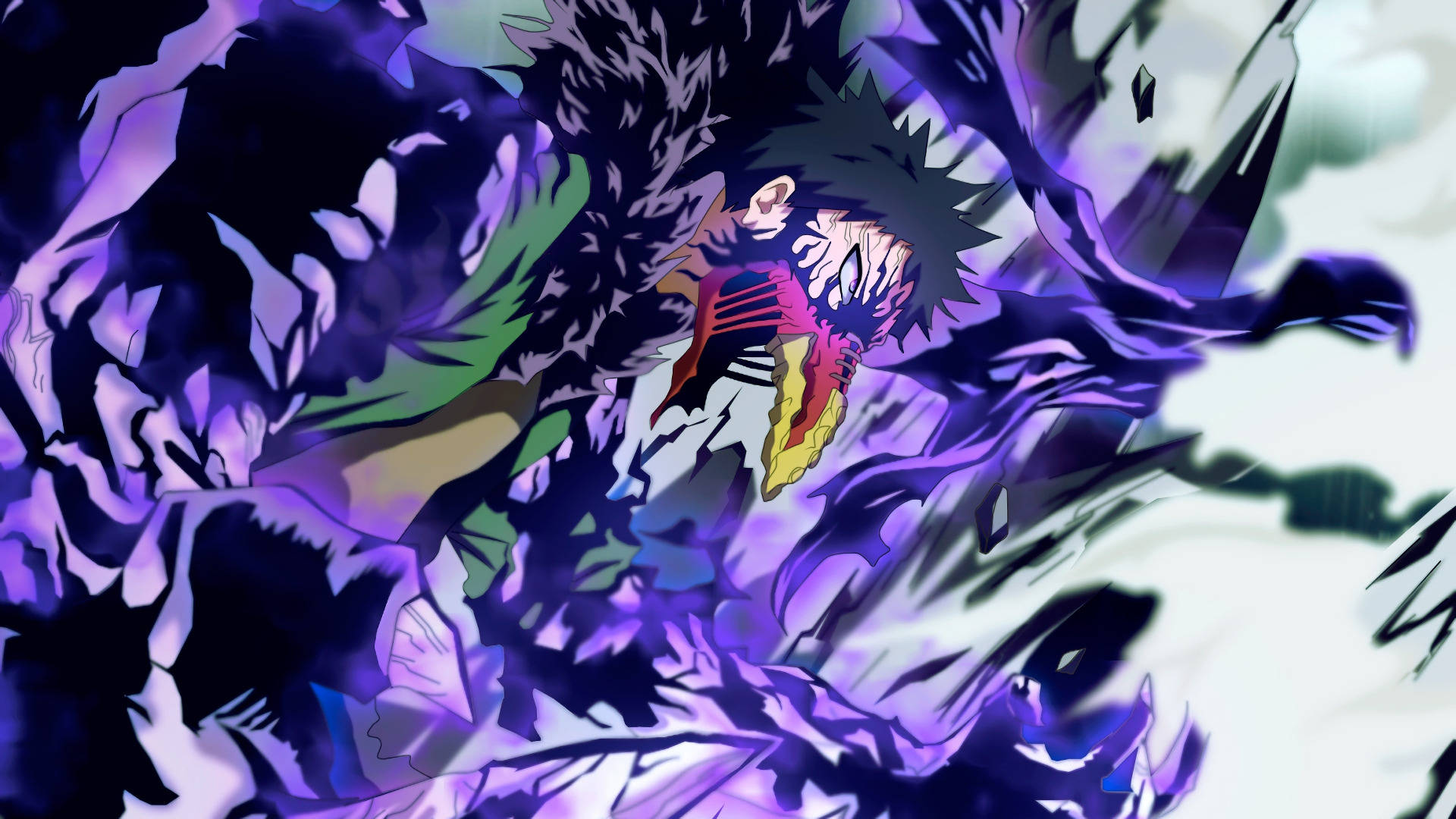 Angry Overhaul My Hero Academia Background