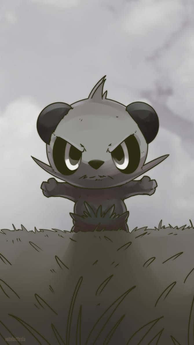 Angry Pancham Portrait Background