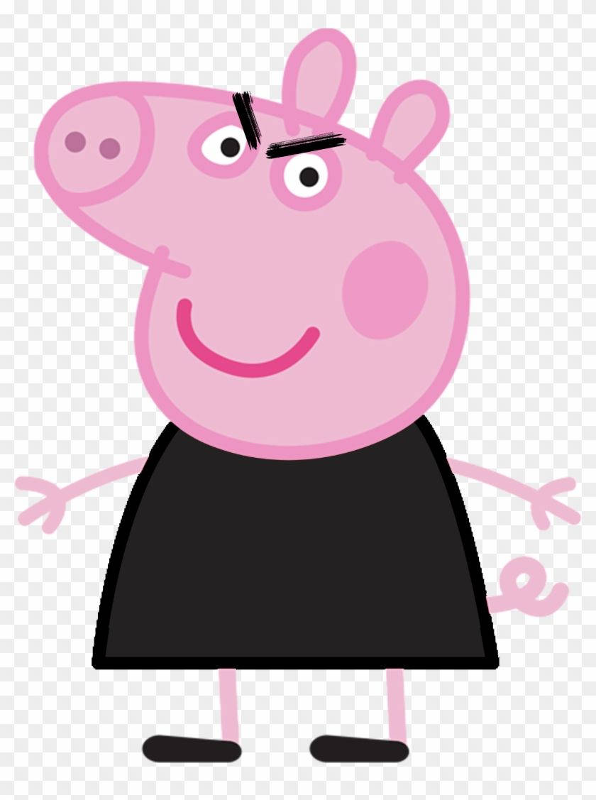 Angry Peppa Pig Phone Wallpaper Background