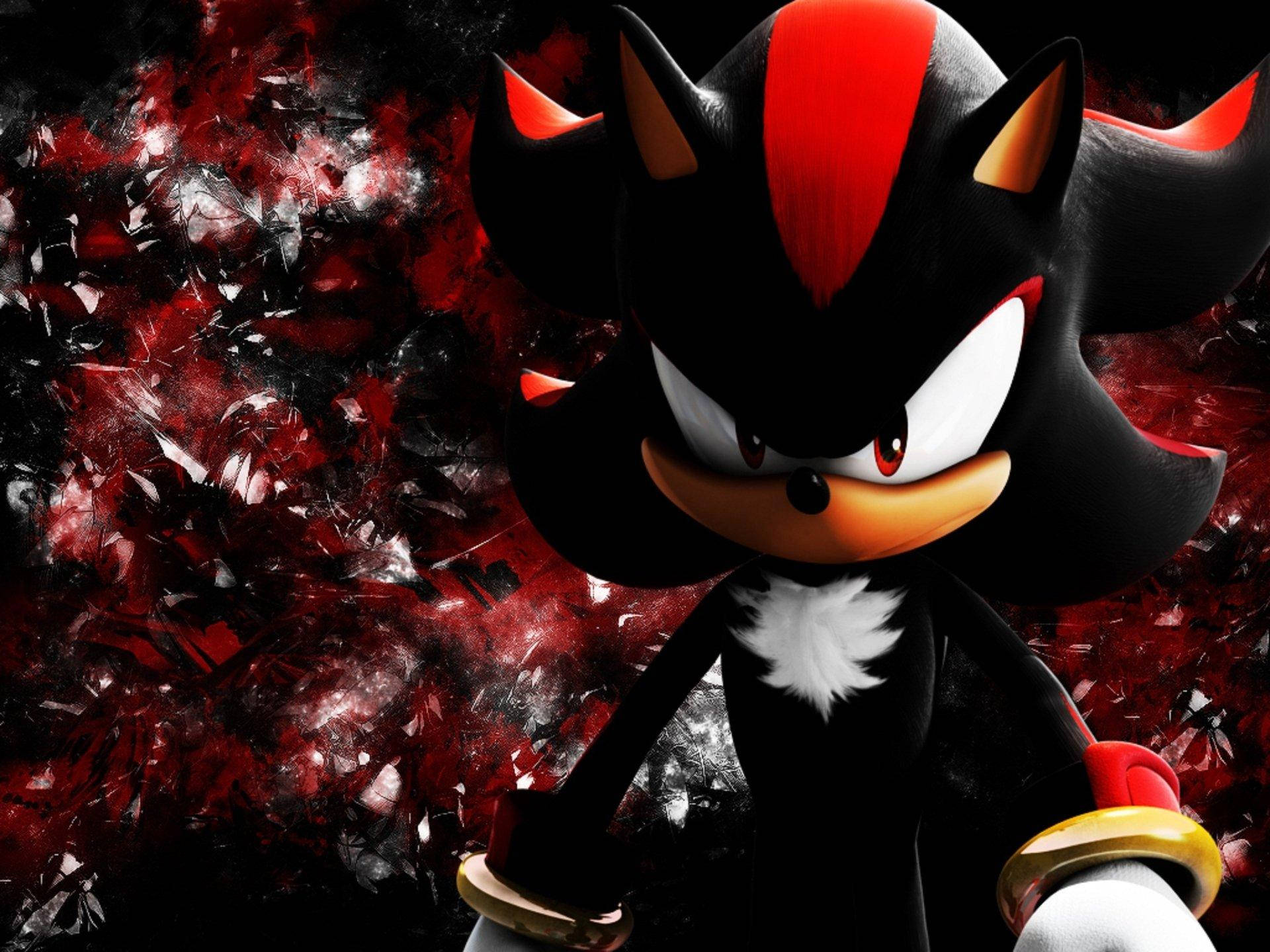 Angry Shadow The Hedgehog Pfp Video Game Character Background