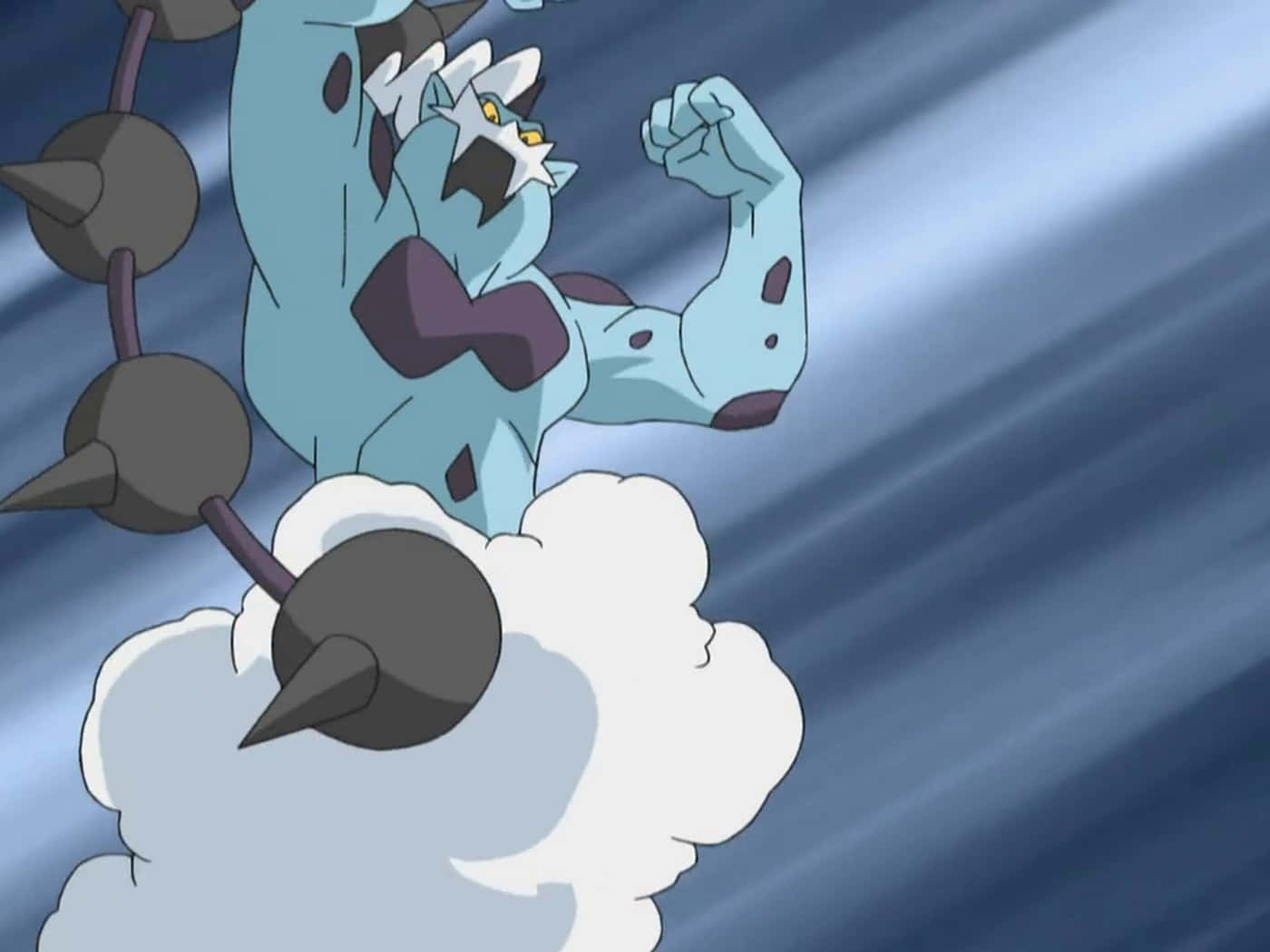 Angry Thundurus In Attack Mode Background