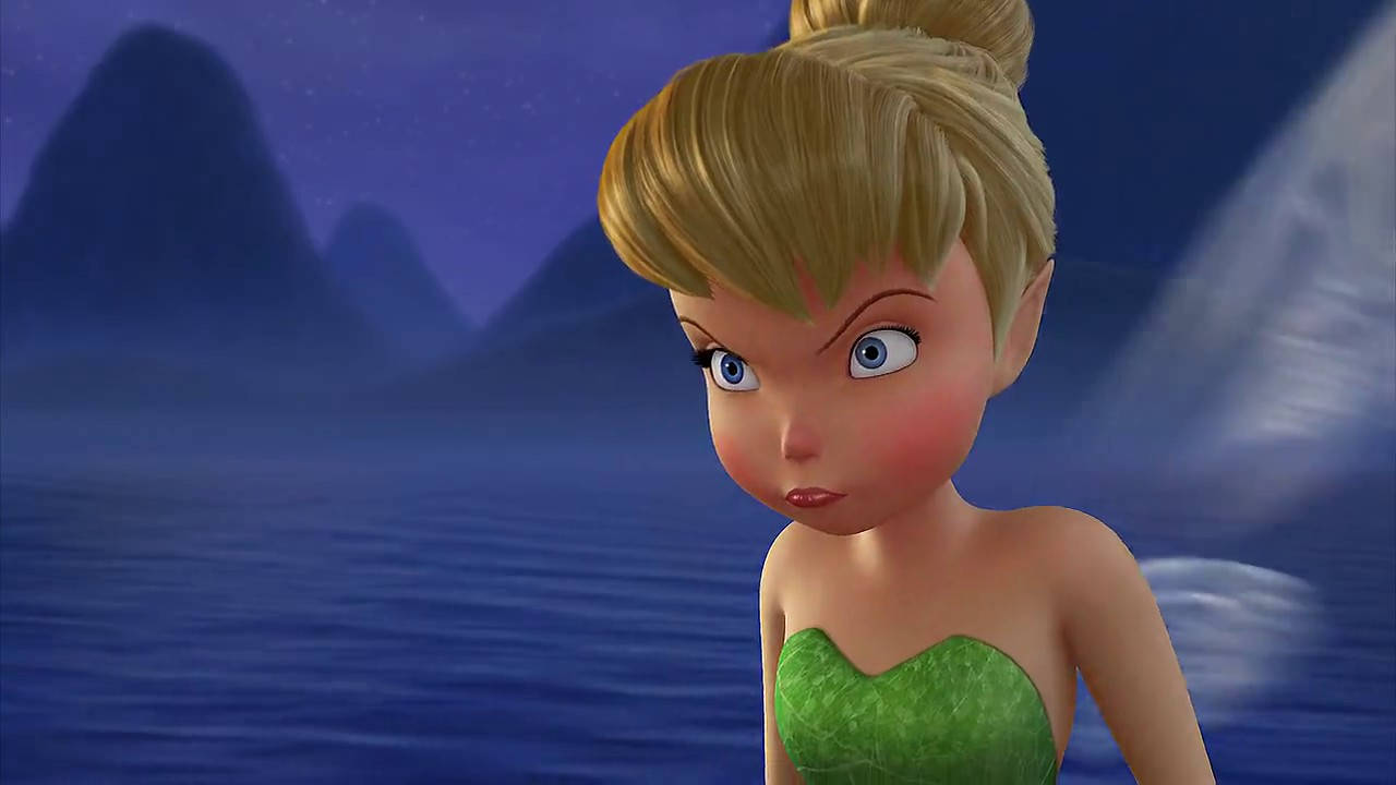 Angry Tinker Bell Background