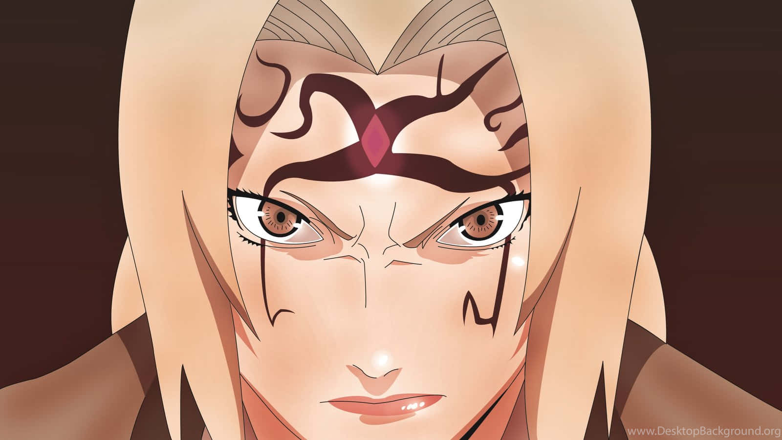 Angry Tsunade Iphone Background