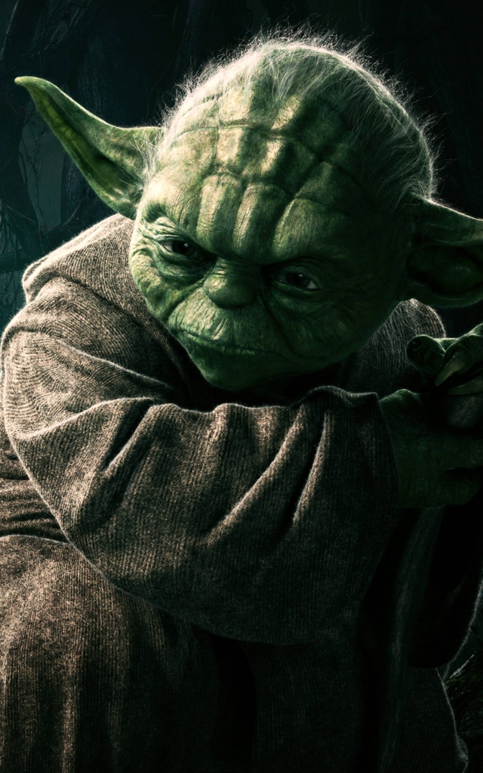 Angry Yoda Star Wars Tablet Background