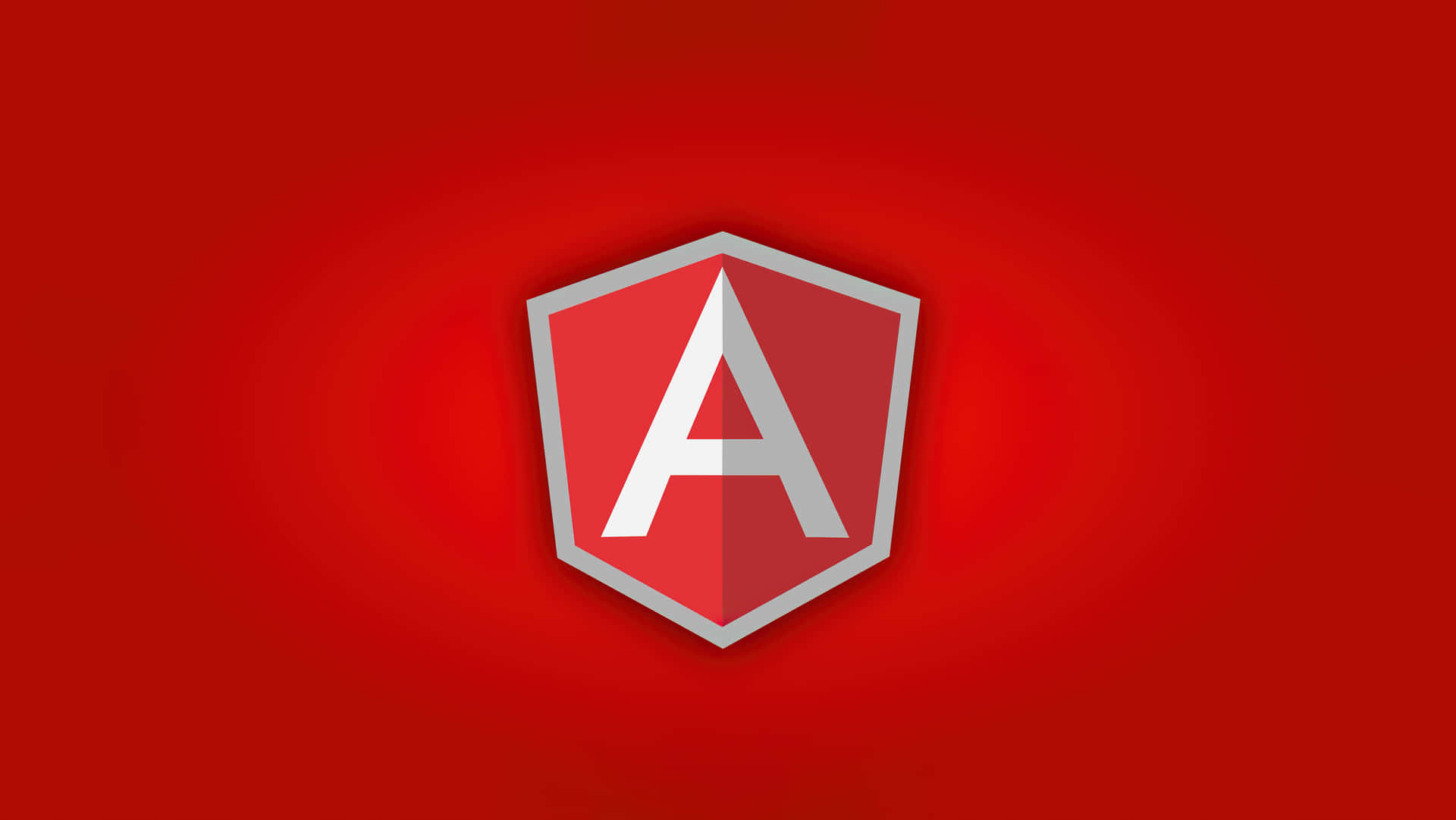 Angular Logo In Red