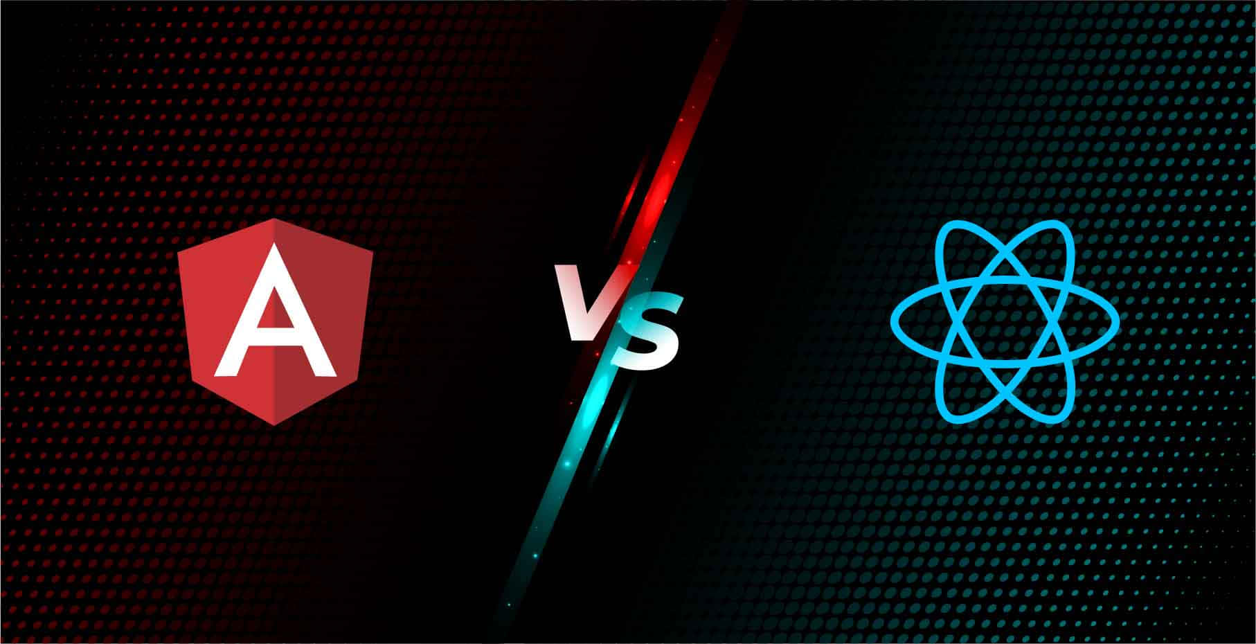 Angular Vs React Hd Background