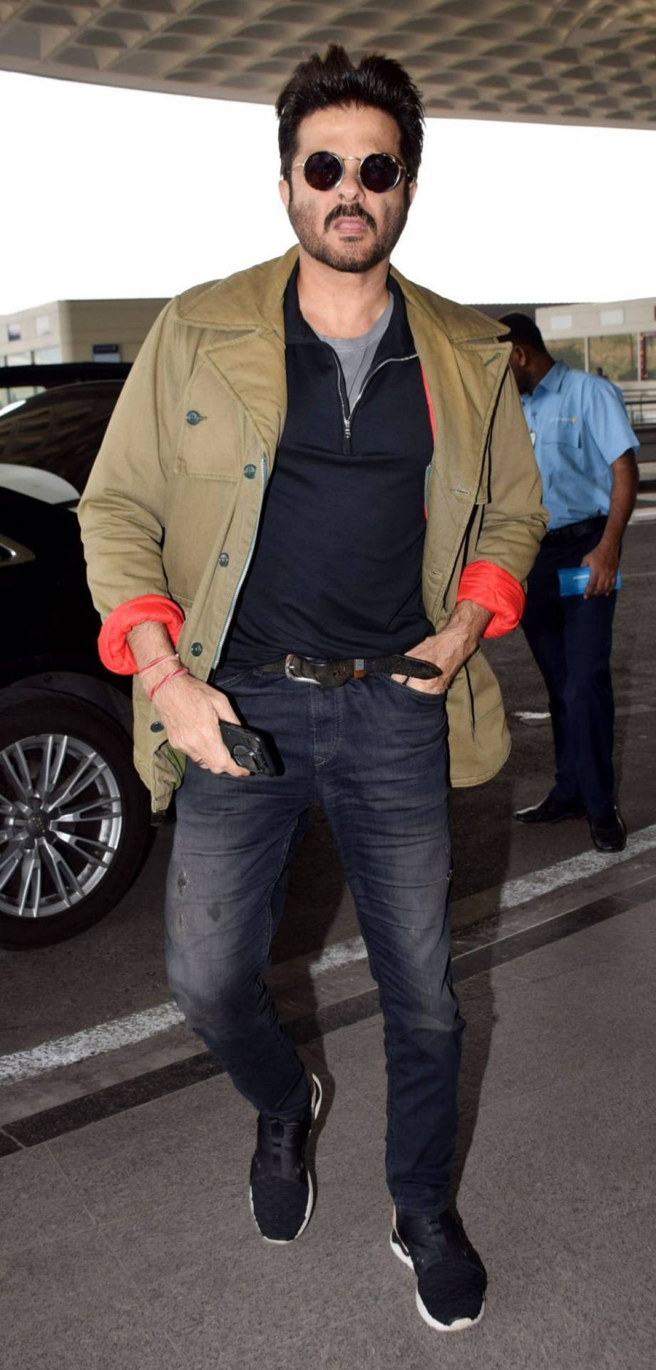 Anil Kapoor Candid Shot Background