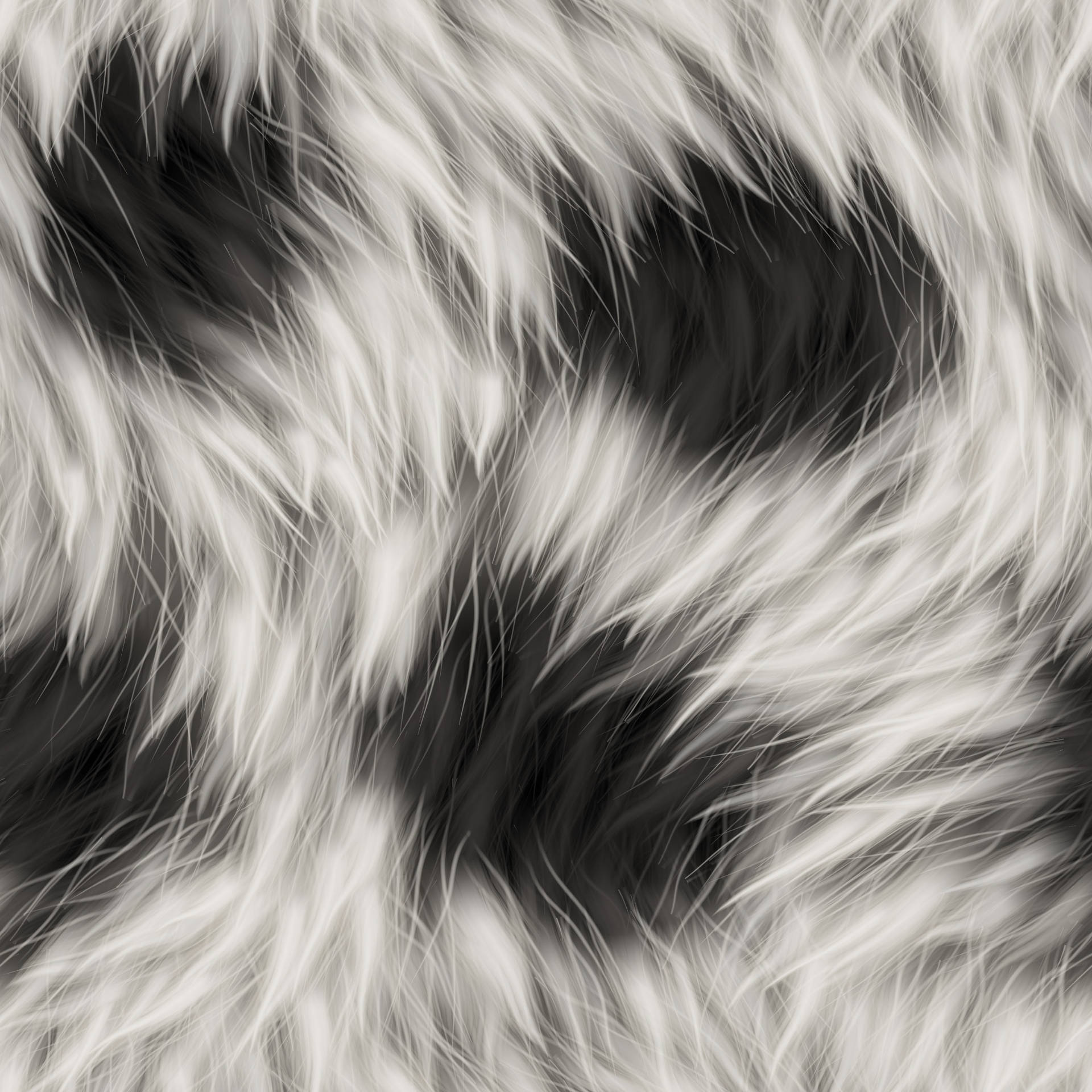 Animal Fur Digital Art Background