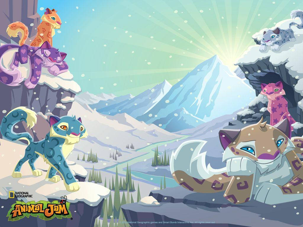 Animal Jam Snowy Mountain