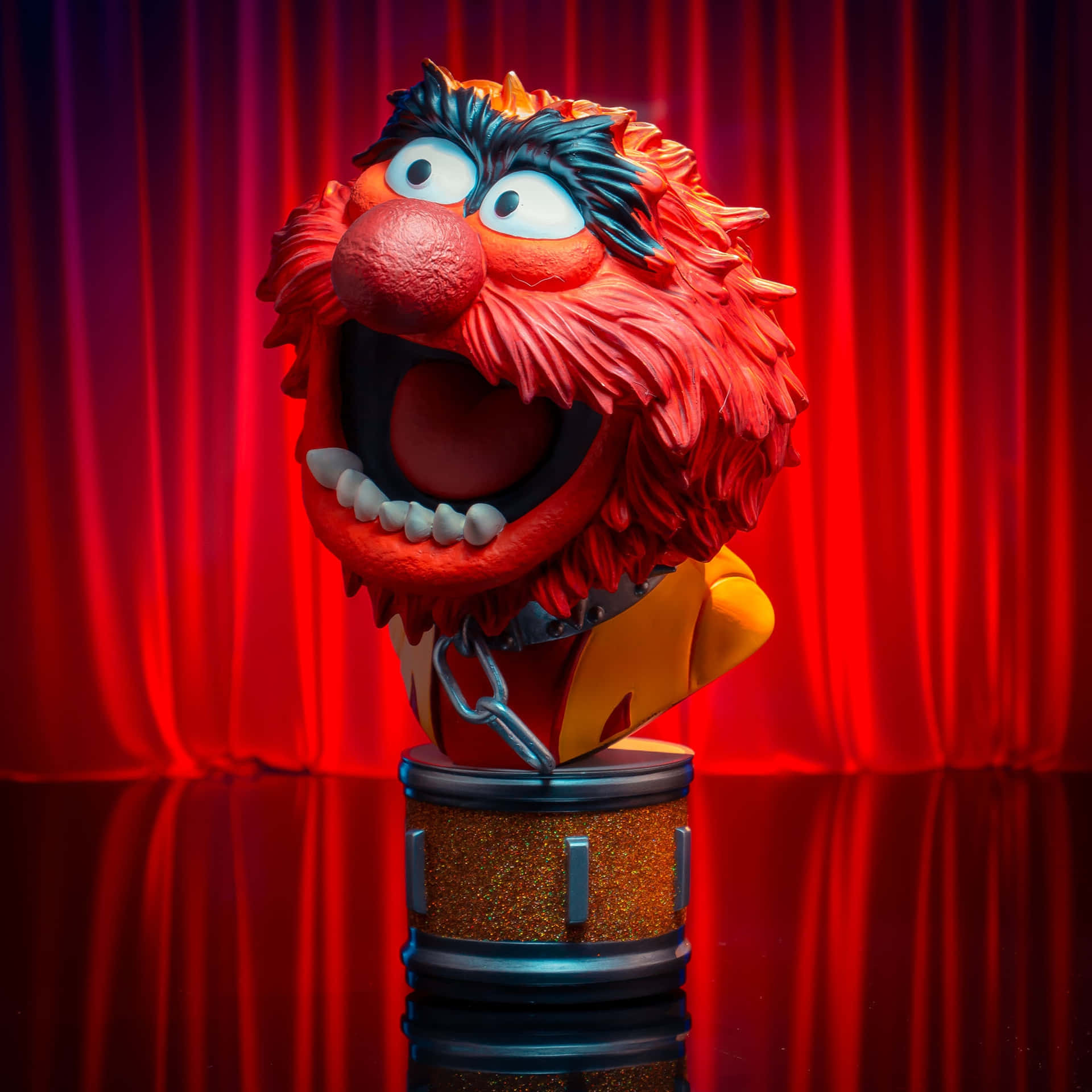 Animal Muppet Performance Portrait Background