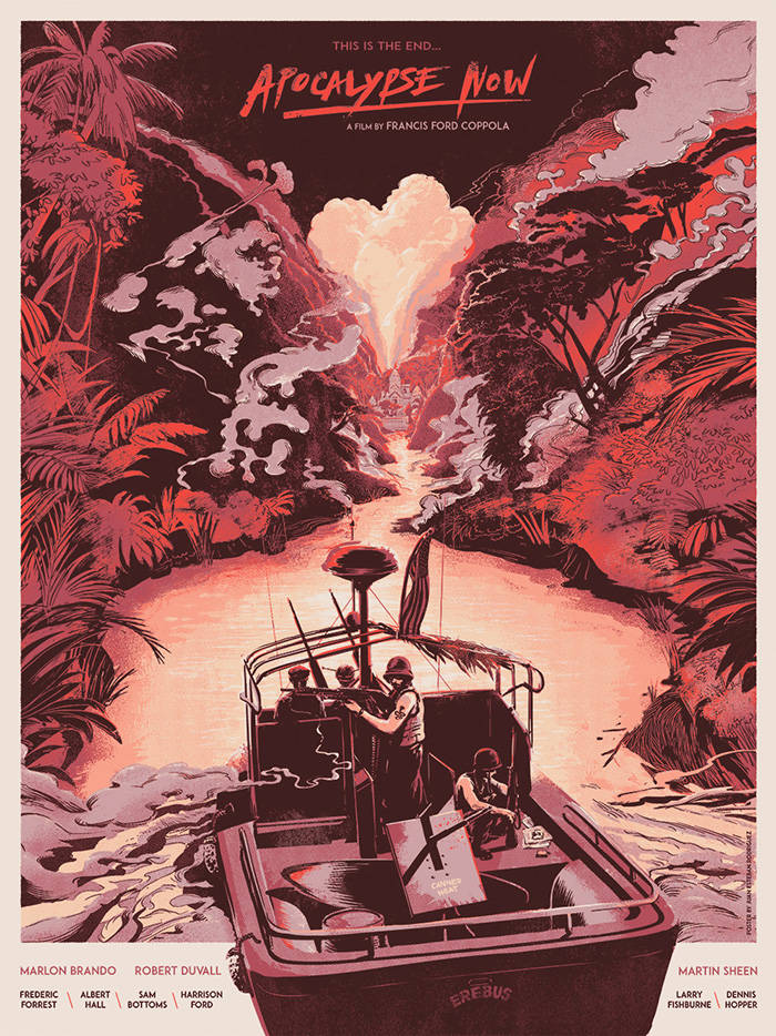 Animated Apocalypse Now Movie Poster Background