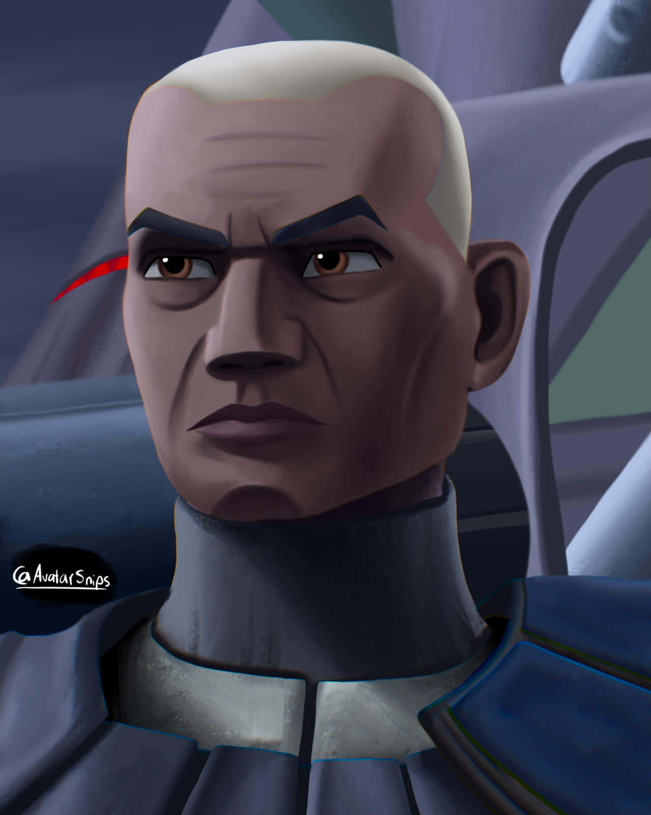 Animated Captain Rex Background