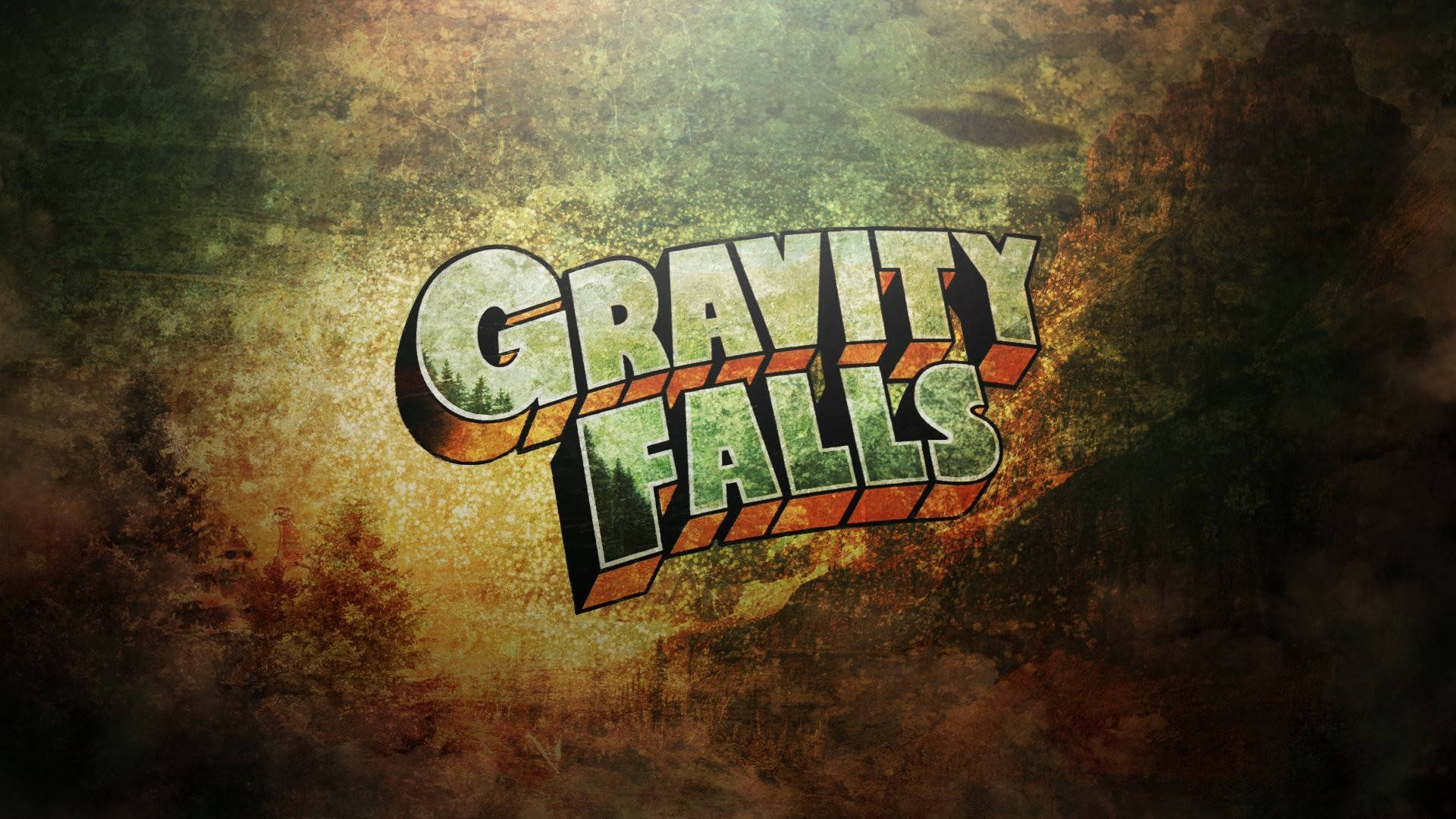Animated Cartoon Gravity Falls Background