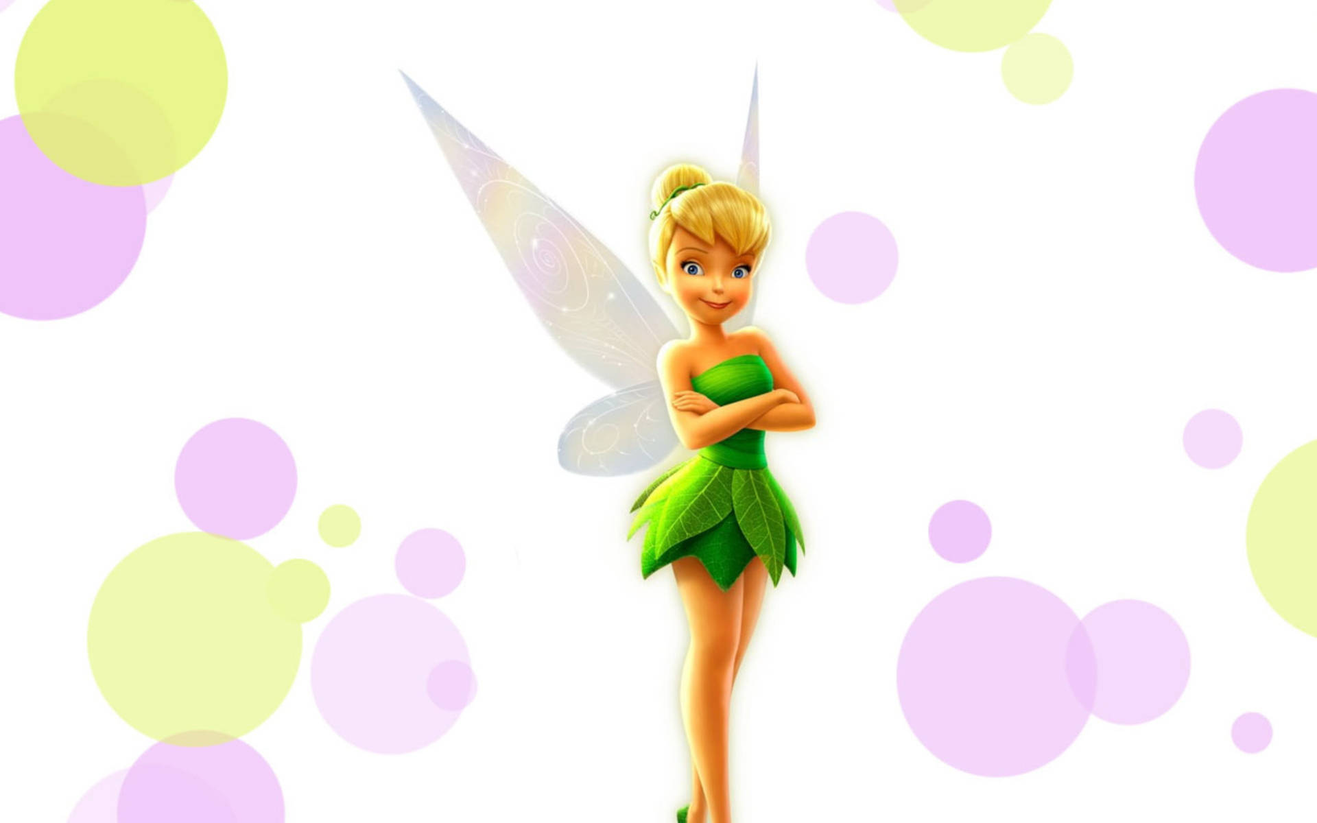 Animated Cartoon Tinker Bell Background