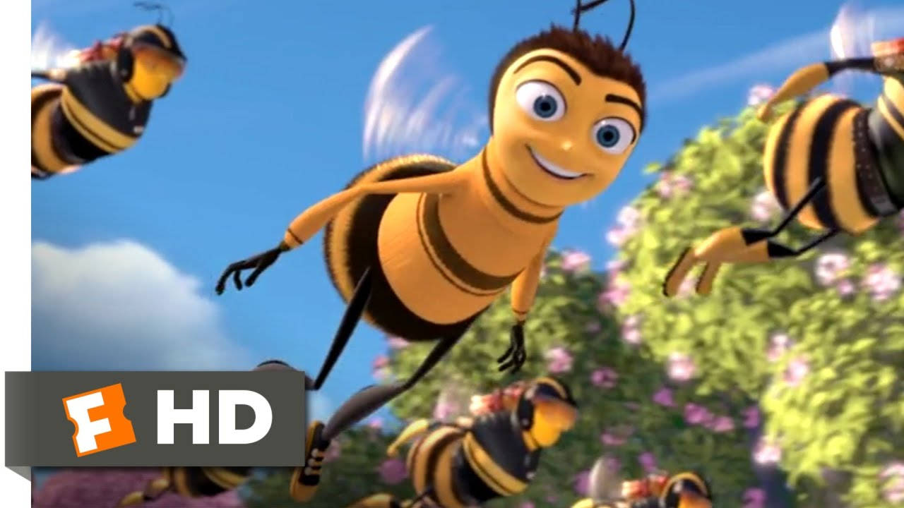 Animated Character Barry B. Benson From Bee Movie Background